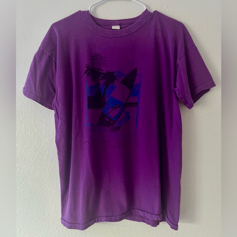 Vintage 80s surf t shirt